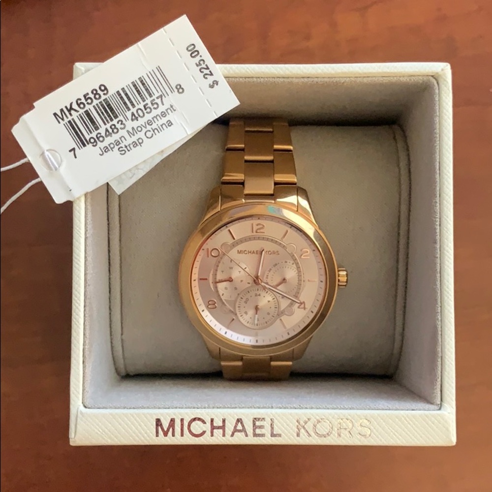 Rose Gold Michael Kors Watch